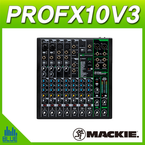 MACKIE PROFX10V3/10CH 이펙트 믹서/맥키 (ProFX10v3)
