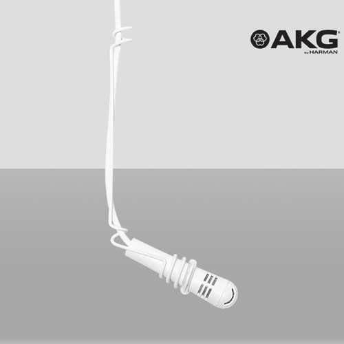 AKG CHM99 White 천정형 단일지향성 콘덴서 마이크