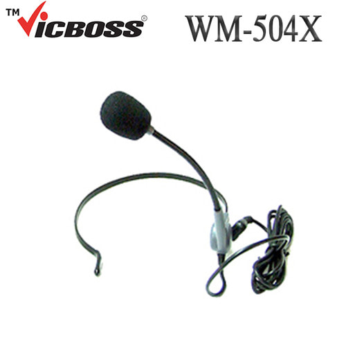 VICBOSS WM504X 넥마이크3핀, Mini XLR