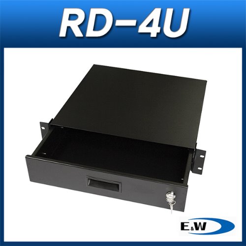 E&amp;W RD-4U/4구 랙서랍/슬라이딩 랙서랍/EWD RD4U