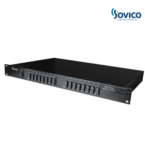 SOVICO IES-8116/비상스피커스위치/화재자동감지기능/방송용/구INKEL IES8116