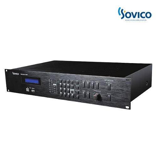 SOVICO IPT-8254/주간프로그램타이머/시보기/타임벨/PC컨트롤/전관방송/비상방송/구INKEL IPT8254