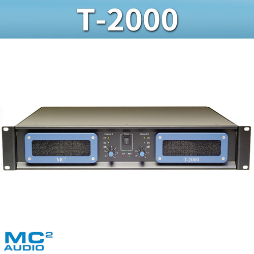 MC2AUDIO T2000/파워앰프/엠씨투오디오(T-2000)