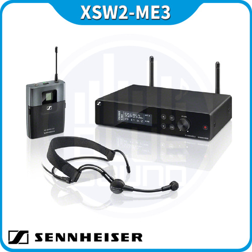 SENNHEISER XSW2-ME3-K 무선헤드세트 젠하이저(XSW2ME3)