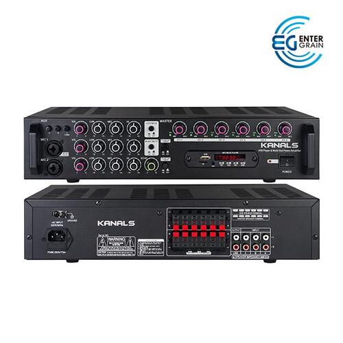 EMA600N 멀티앰프 600W USB/블루투스/6채널 EMA-600N