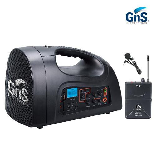 GNS GA60P 충전식스피커 이동형앰프스피커+핀마이크 GA-60P