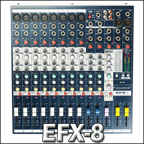 SoundCraft EFX8 /사운드크라프트 믹서 EFX-8