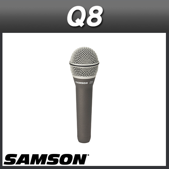 SAMSON Q8 샘슨 고급형 다이나믹 핸드마이크