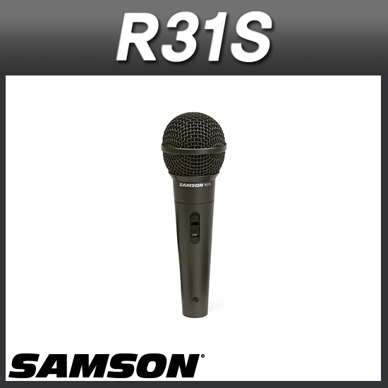 SAMSON R31S 샘슨 다이나믹 핸드마이크