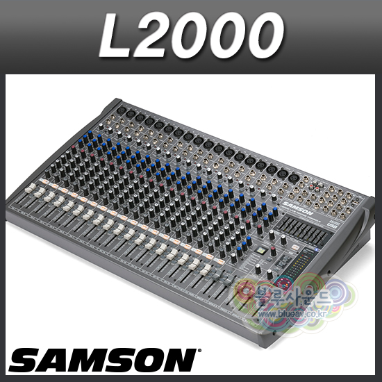 SAMSON L2000 샘슨 믹싱콘솔