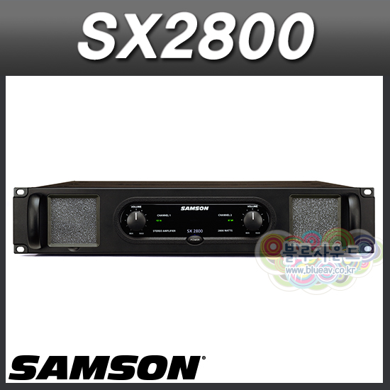 SAMSON SX2800 샘슨 파워앰프
