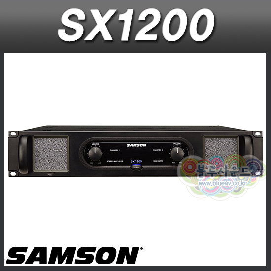 SAMSON SX1200 샘슨 파워앰프