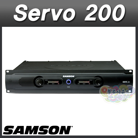 SAMSON SERVO200 샘슨 파워앰프