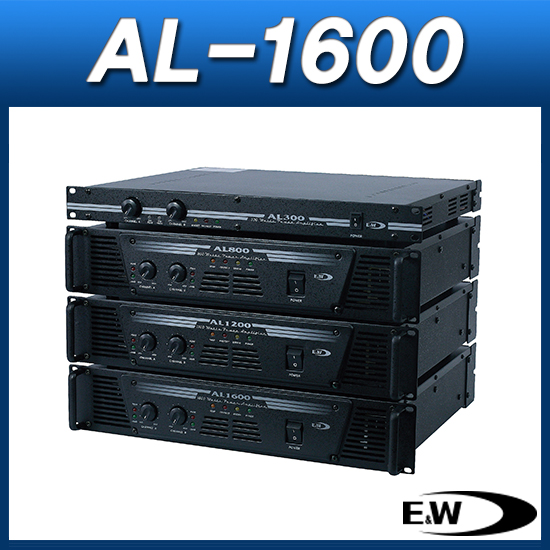 E&amp;W AL-1600/파워앰프/400W+400W/EW AL1600