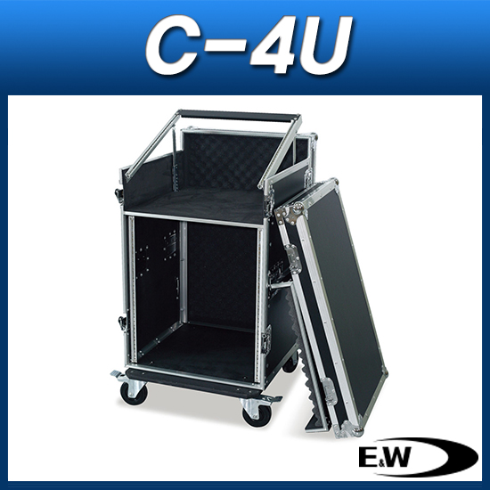 E&amp;W C-4U/상부 믹서+앰프+바퀴/하드케이스/EW C4U