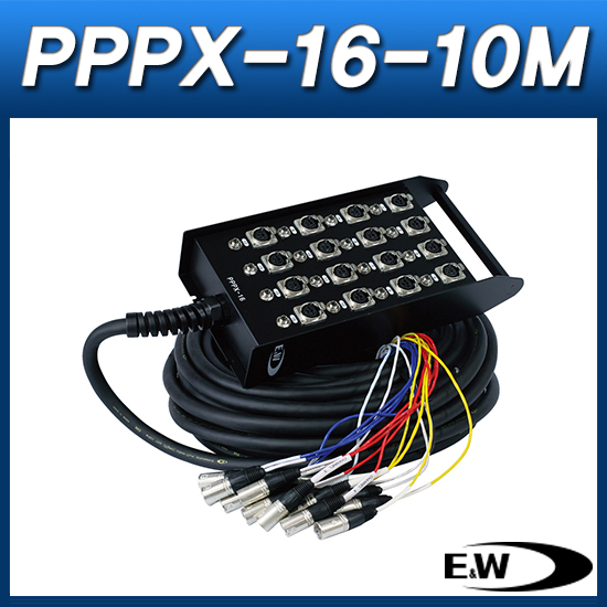 E&amp;W PPPX-16-10M/케이블(박스형)/캐논암 16채널 박스+10M/EW PPPX-16-10M