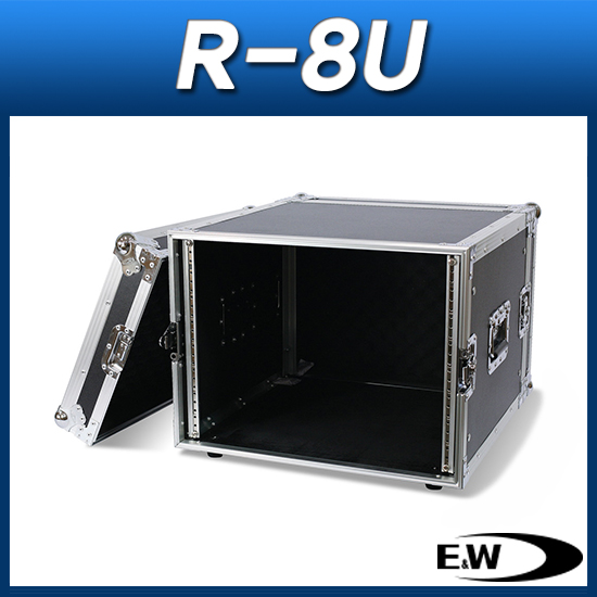 E&amp;W R-8U/하드랙케이스/앰프장착케이스/앞뒤커버포함/EW R8U