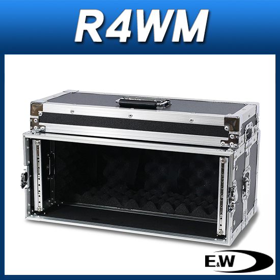 E&amp;W R-4WM/4구/무선마이크용 랙케이스/마이크케이스/EW R4WM