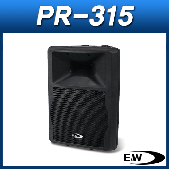 E&amp;W PR-315/1개가격/패시브스피커/이동형 컴팩트사이즈/15인치/300W/한통가격/EW PR315