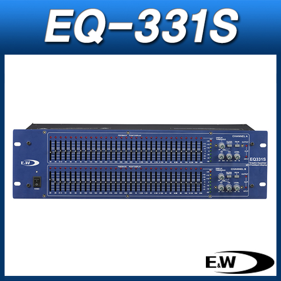 E&amp;W EQ-331S/31밴드/그래픽 이퀄라이저/EW EQ331S