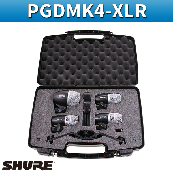 SHURE PGDMK4/악기용마이크/드럼마이크 (PGDMK4-XLR)