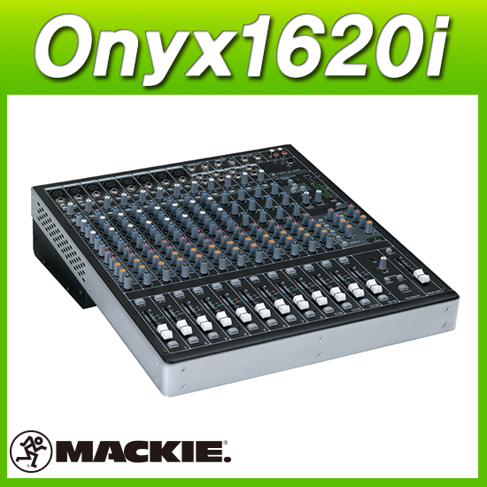 MACKIE Onyx1620i/맥키믹서/프리미엄 16채널믹서 8MIC입력 4AUX/정품믹서