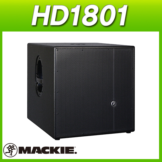 MACKIE HD1801/1개가격/맥키액티브스피커/18인치 서브우퍼 RMS 800W(멕키정품 HD-1801)