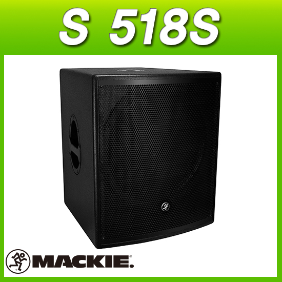 MACKIE S518S (1통)/맥키스피커/패시브스피커/서브우퍼/18인치 900W (멕키 S-518S)