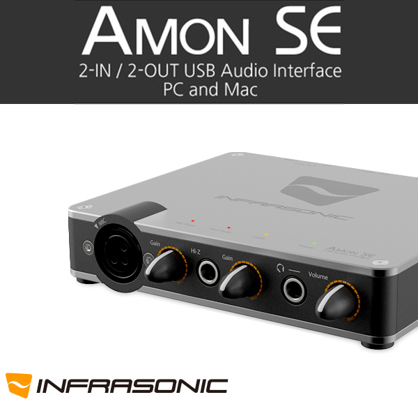 INFRASONIC AMON SE 아몬SE USB2.0 오디오인터페이스 (2in 2out Amonse)