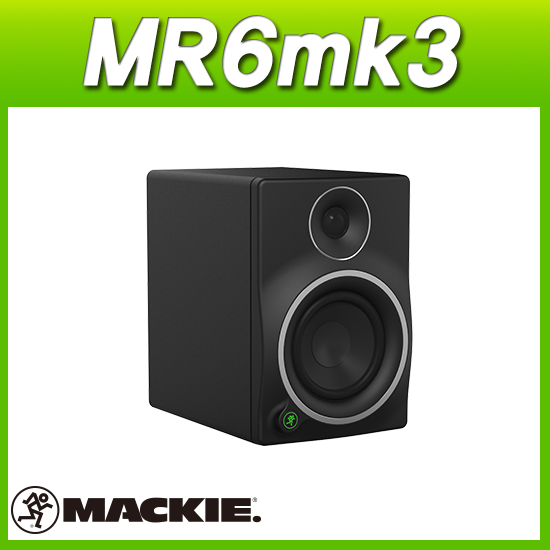 MACKIE MR6mk3 (1개)/멕키 Studio Monitor Speaker/액티브스피커/Low-65W,Hi-30W출력 모니터스피커