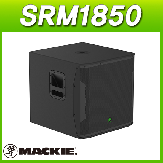 MACKIE SRM1850(1개)/ Powered SubWoofer/앰프내장스피커/액티브스피커/멕키 파워드스피커 1600W