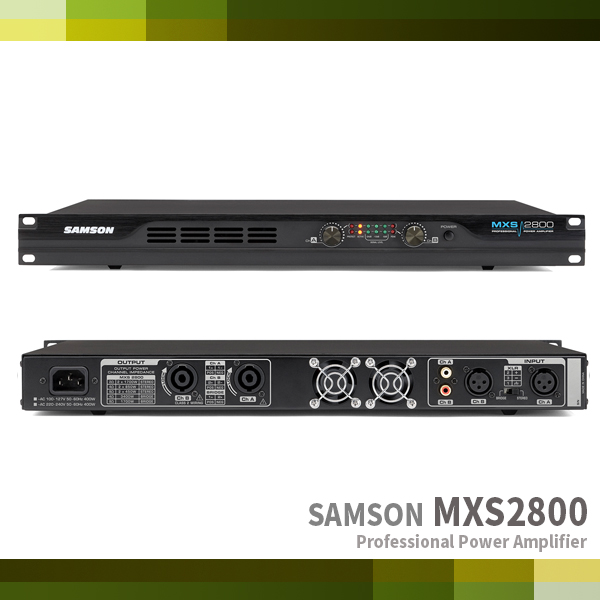MXS2800/SAMSON/Professional Power AMP (MXS-2800)