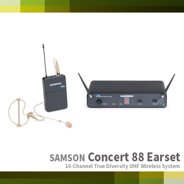 CONCERT88 EARSET/SAMSON/무선마이크 (이어셋세트)