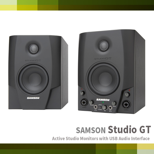 STUDEO GT/SAMSON/USB지원 액티브스피커 (Studio-GT)