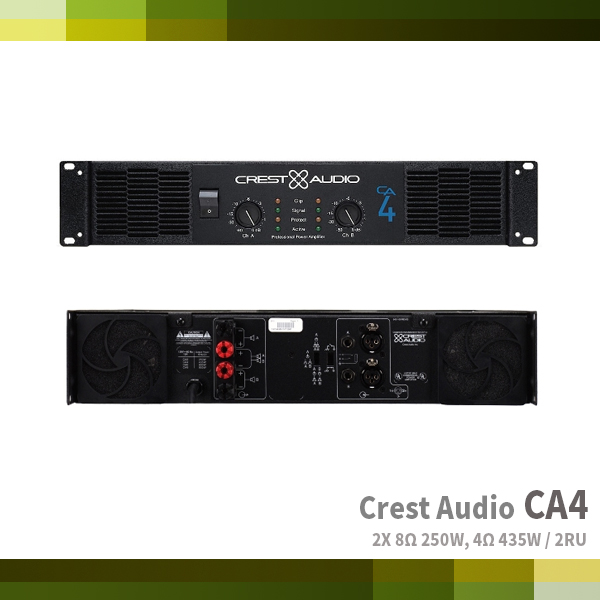 CA4/CrestAudio/Power Amplifier (CA-4)