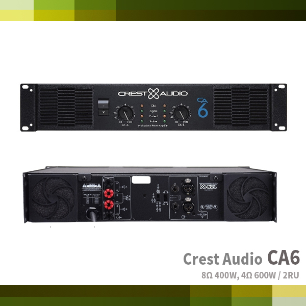 CA6/CrestAudio/Power Amplifier (CA-6)