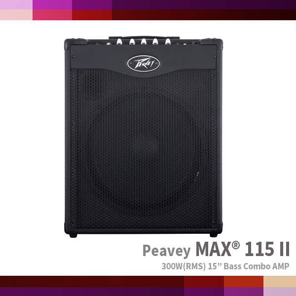 Max115II/PEAVEY/300W 베이스 콤보앰프 (MAX-115(II))
