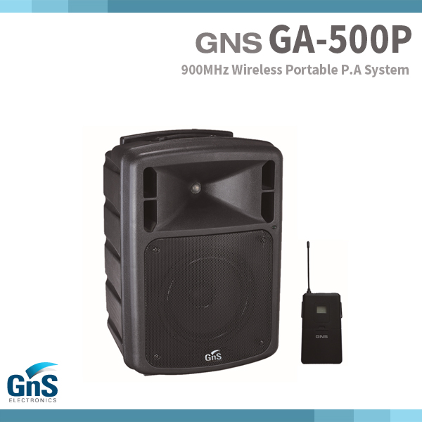 GNS GA500P/무선앰프/500W/충전스피커/행사용(GA-500P)