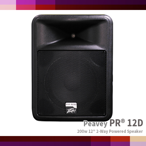 PR 12D/Peavey/2-Way 200W Powered Speaker (PR-12D)
