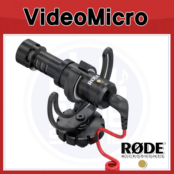 RODE VideoMicro/ 카메라 부착용 컴팩트 마이크/ 로데