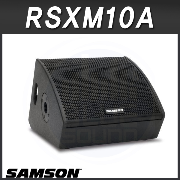 SAMSON RSXM10A/1개/파워드 모니터 스피커/샘슨(RSXM-10A)