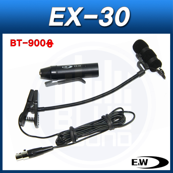 E&amp;W EX30/섹소폰용 마이크/E&amp;W BT-900용/4pin/(EX-30)