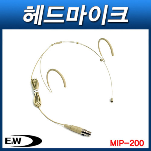 ENW MIP200/MIPRO용(4핀)/헤드셋 마이크/(MIP-200)
