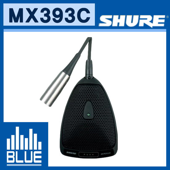 SHURE MX393C /콘덴서마이크/악기용마이크/수음용마이크/슈어마이크/바운더리마이크/단일지향성/