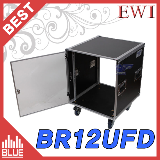 EWI BR-12UF-D/아크릴 도어형 하드랙케이스/바퀴있음 (EWI BR12UF-D)