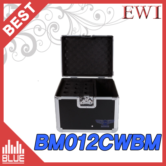 EWI BM-012C-W/마이크케이스/유,무선마이크 12개수납/케이블수납가능 (EWI BM012C-WBM)