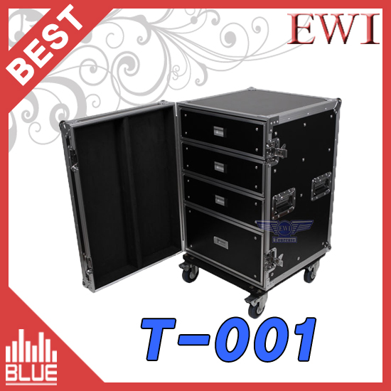 EWI T-001/서랍형케이스/4단/하드랙케이스/바퀴있음 (EWI T001)