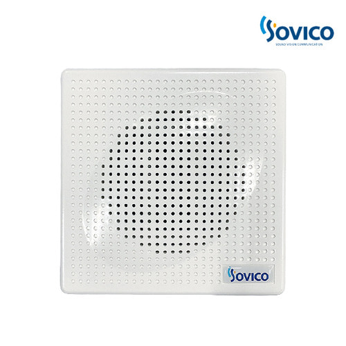 SOVICO APT-1/아파트스피커/사각형/방송용 세대스피커