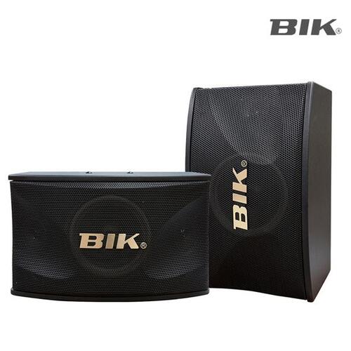 BIK BKS100/노래방 스피커/10인치/1조(2개)/우드/BKS-100