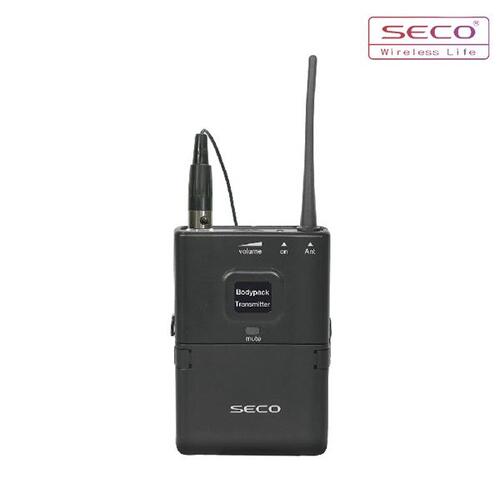 SECO SM900B 무선마이크 벨트팩 송신기 단품 SM-900B (핀, 헤드마이크 미포함)